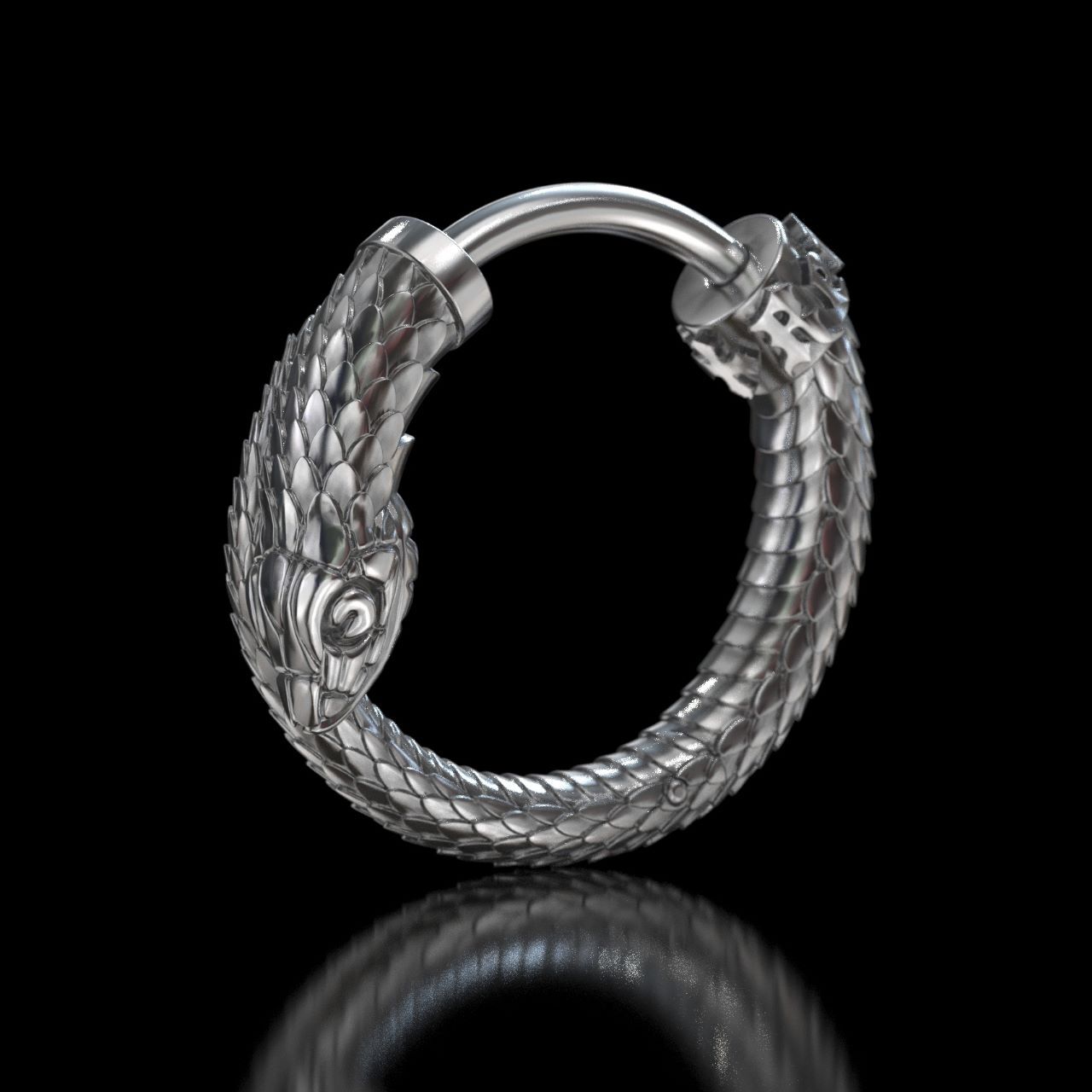 Серьги кольца конго Constellations фото