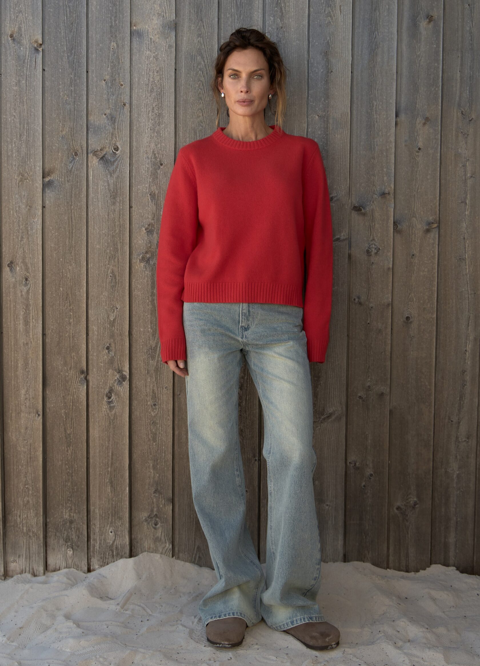 

Кашемировый джемпер Gracy - Красный, Red rose;красный