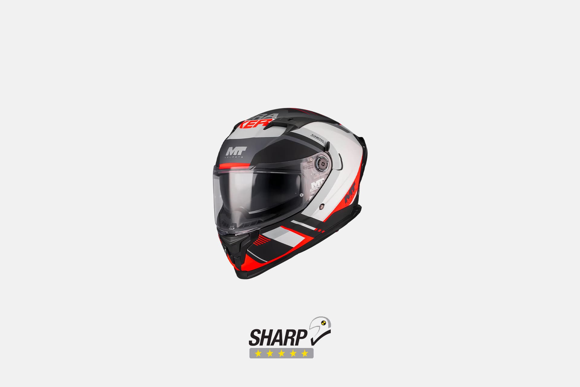 Экипировка Шлем MT FF128SV BRAKER SV INCEPTION B5 MATT