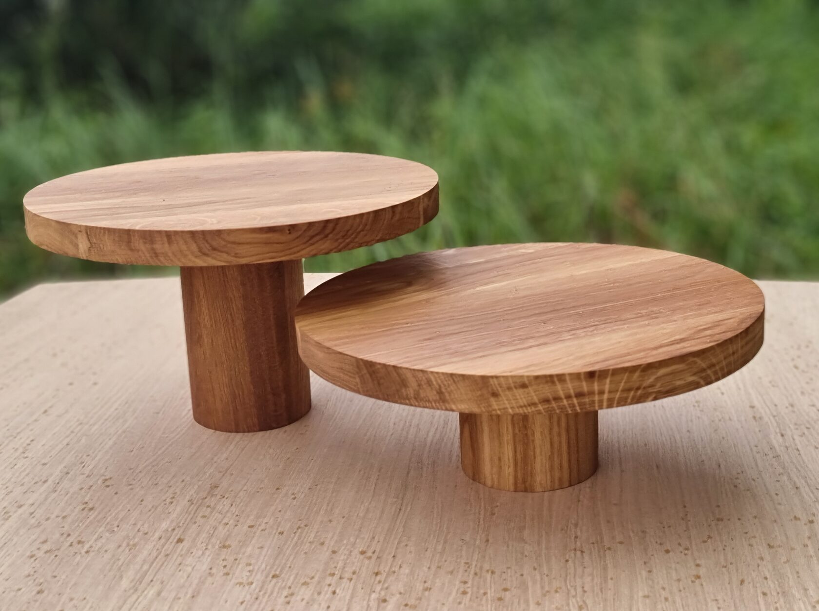 Блюдо на ножке "Талинсит" - Мастерская Экодревень