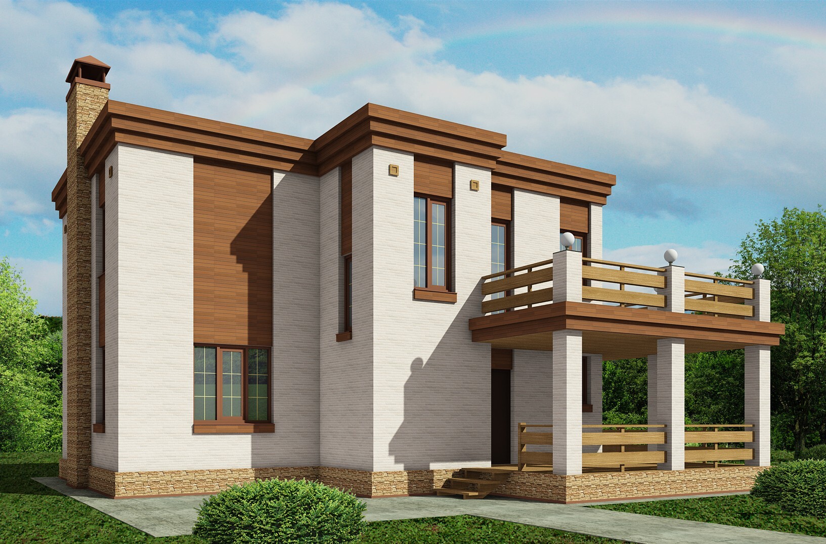 V-ДК-45 — типовой проект дома