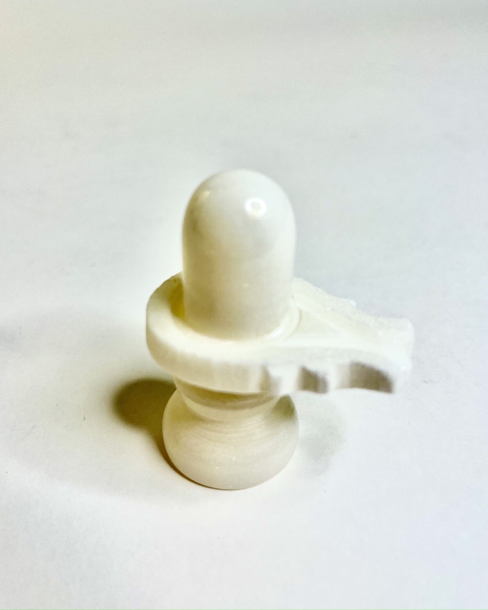Шива лингам белый (малый)
