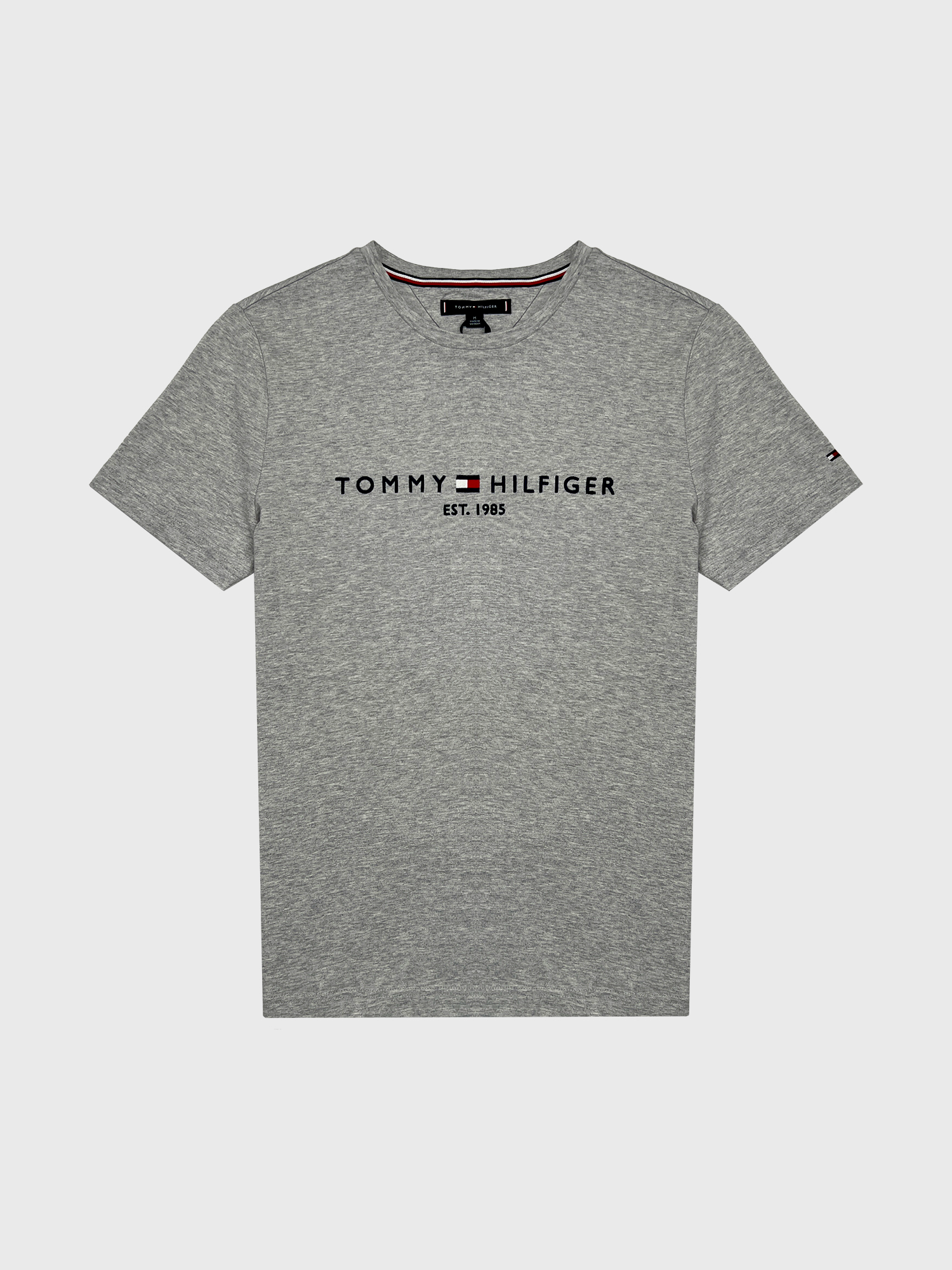 Футболка Tommy Hilfiger Tommy Logo Slim Fit Cloud Heather - Tommy Hilfiger