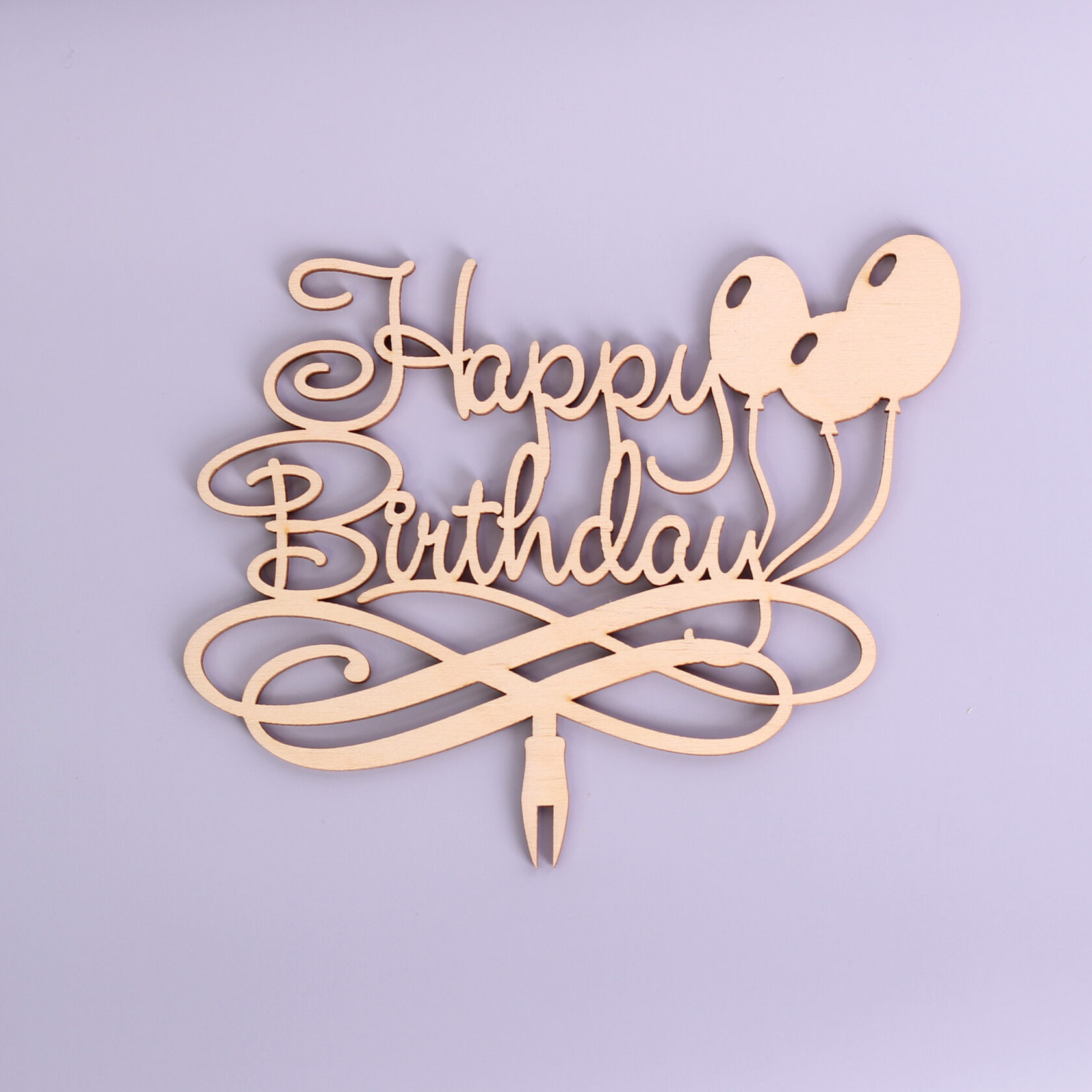 Топпер happy birthday