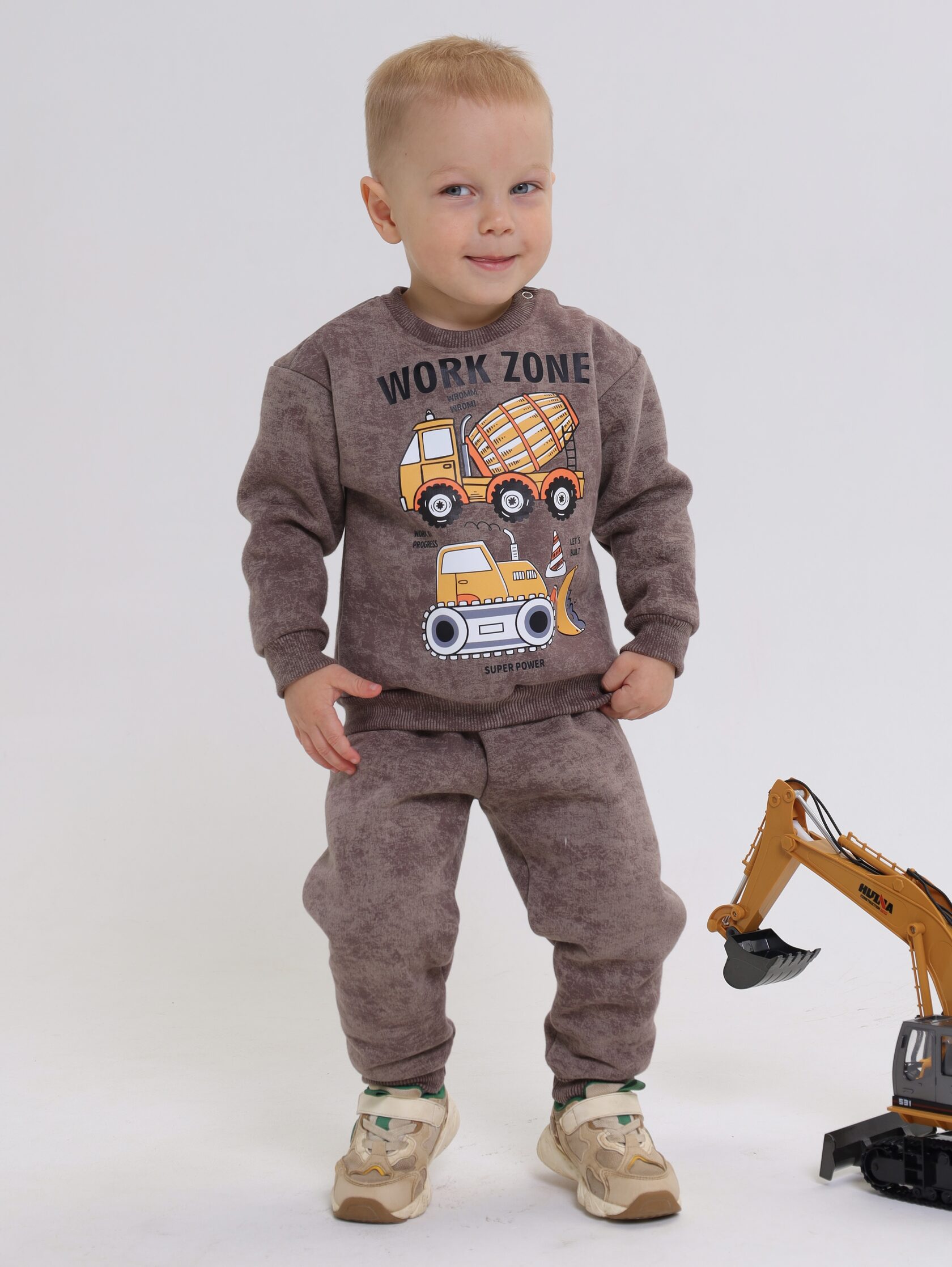 
Свитшот(толстовка) для мальчика "Футер"(с начесом)