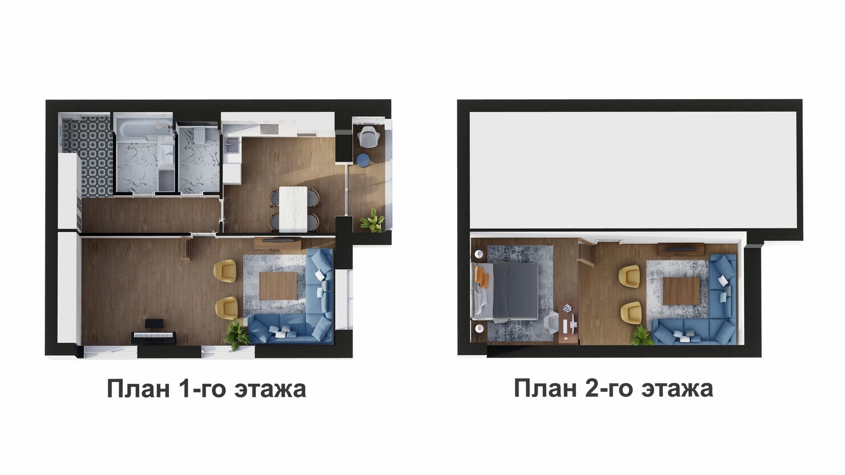 Планировка 1-комн. 3