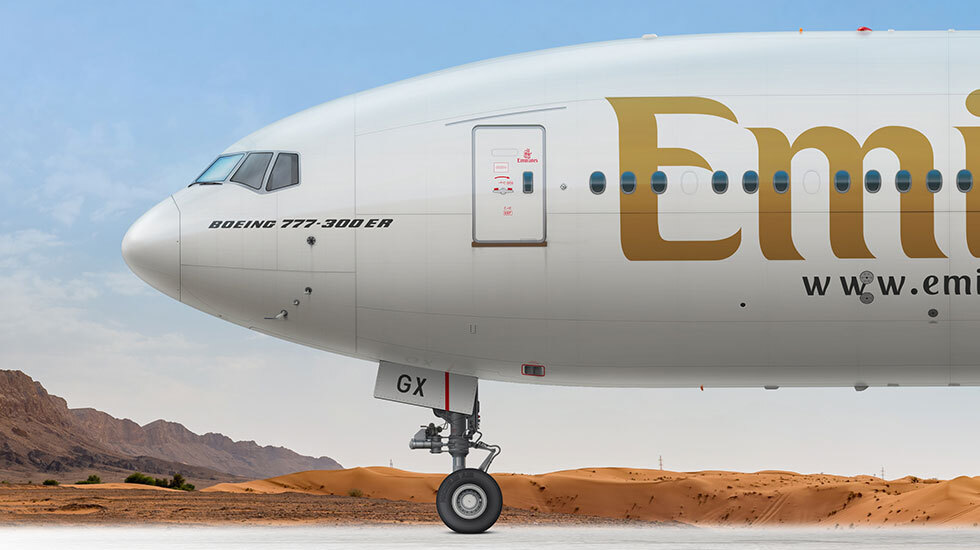 Emirates Boeing 777-300ER A6-EGX | Aviaposter