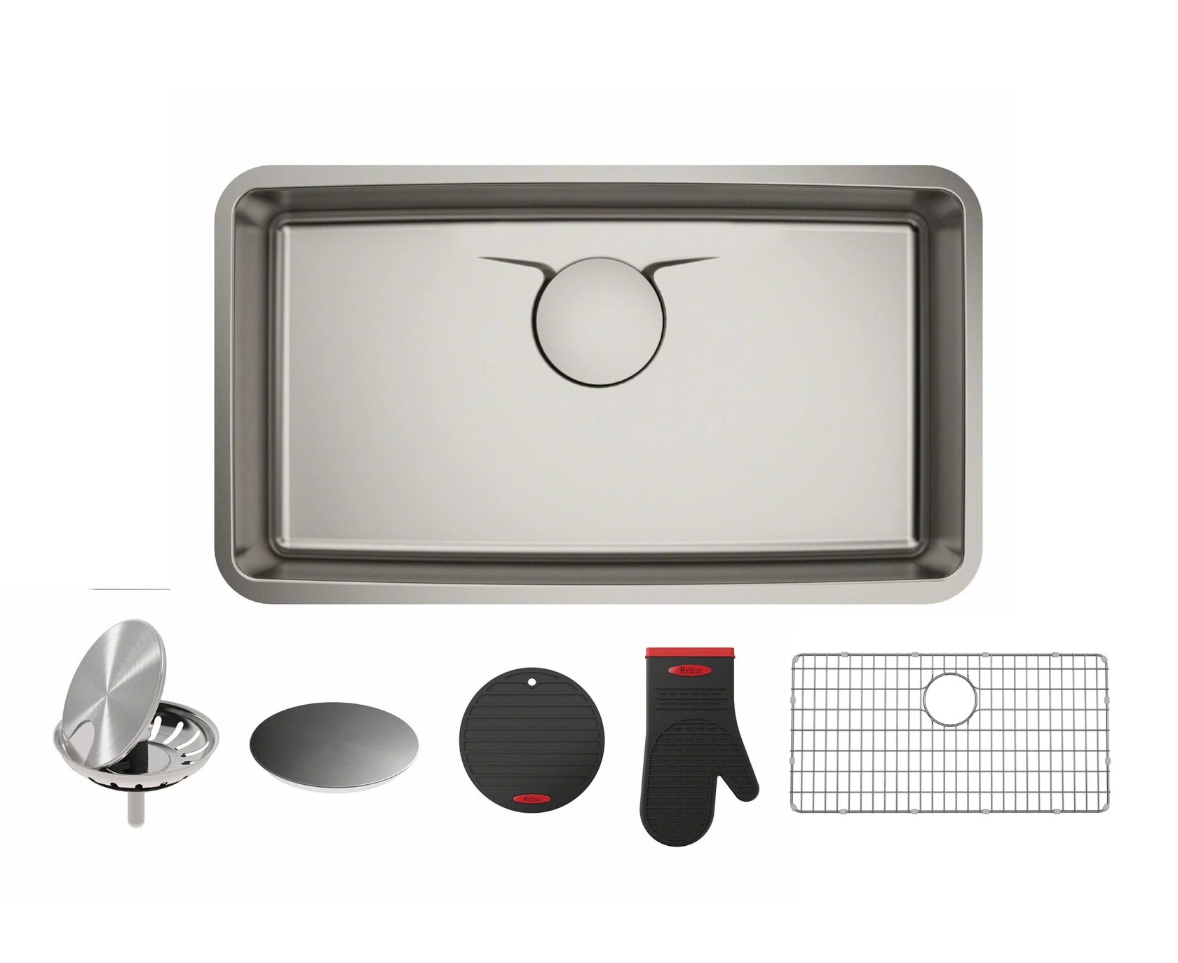 Кухонна мийка Kraus KD1US33B - изображение 1