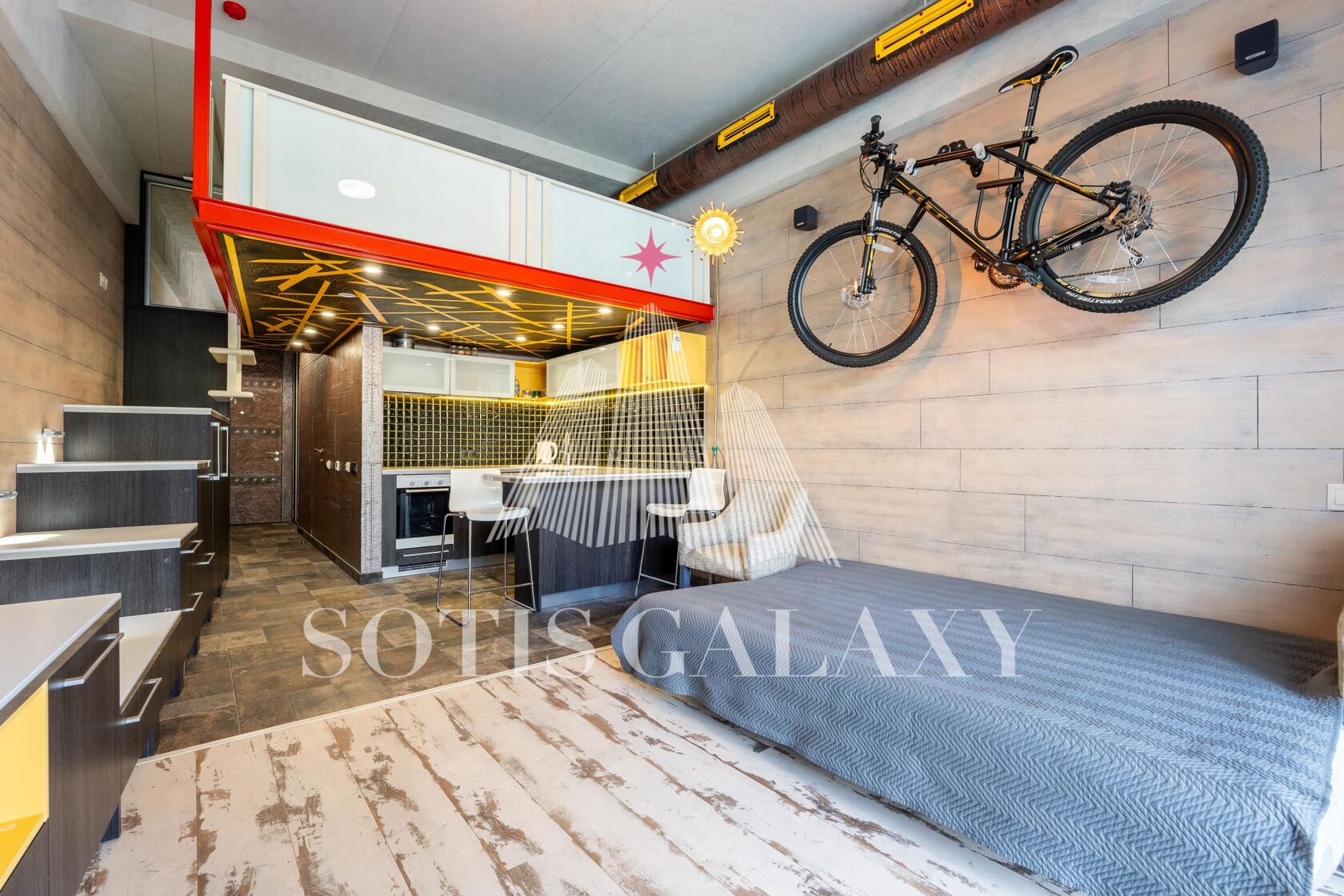 Студия-лофт с террасой Актёр Гэлакси Сочи аренда