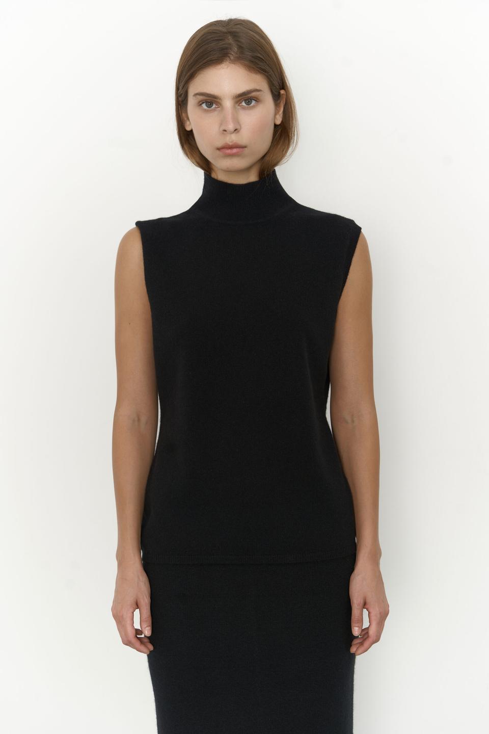Топ Black из монгольского кашемира