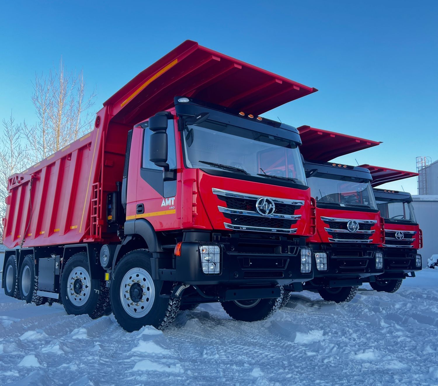 Самосвал карьерный «AMT 752901» 8х4