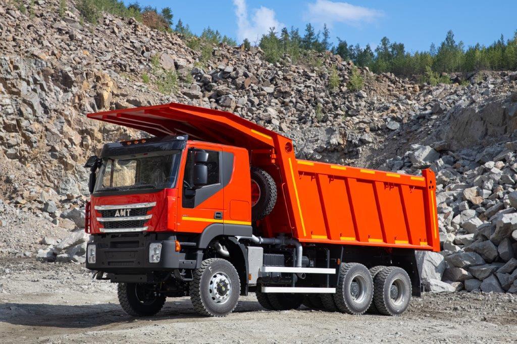 Самосвал AMT 652900 6х6 карьерный кузов