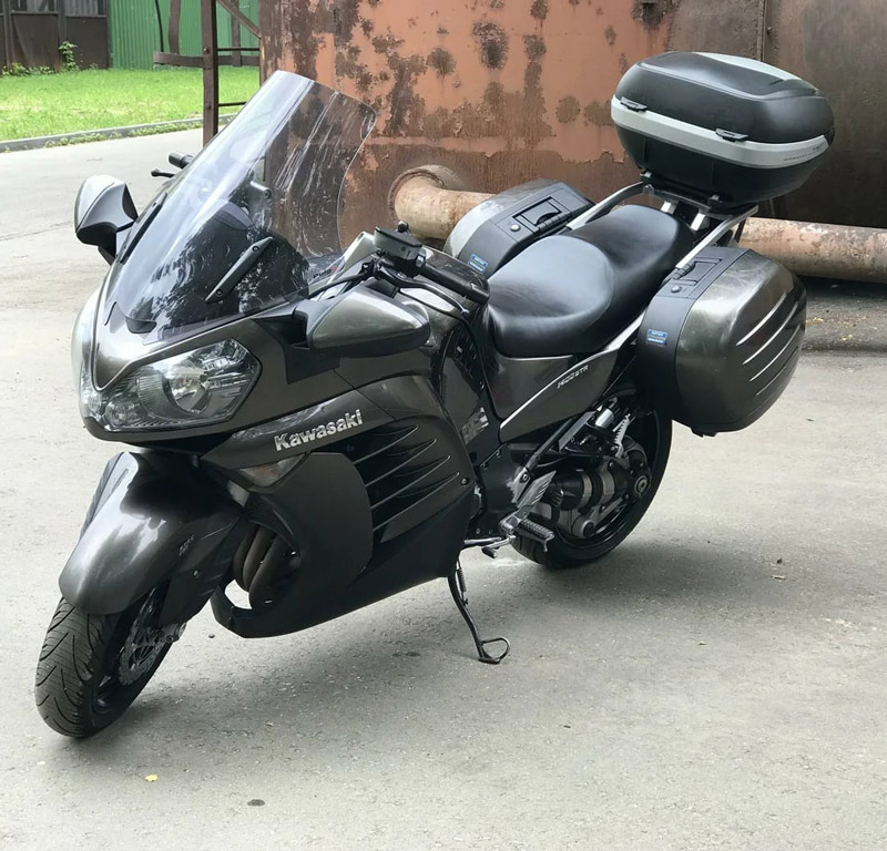 Центральный кофр Kawasaki ZX 1400