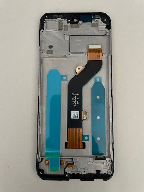 Дисплей с тачскрином Infinix Smart 6 HD (черный) оригинал в рамке