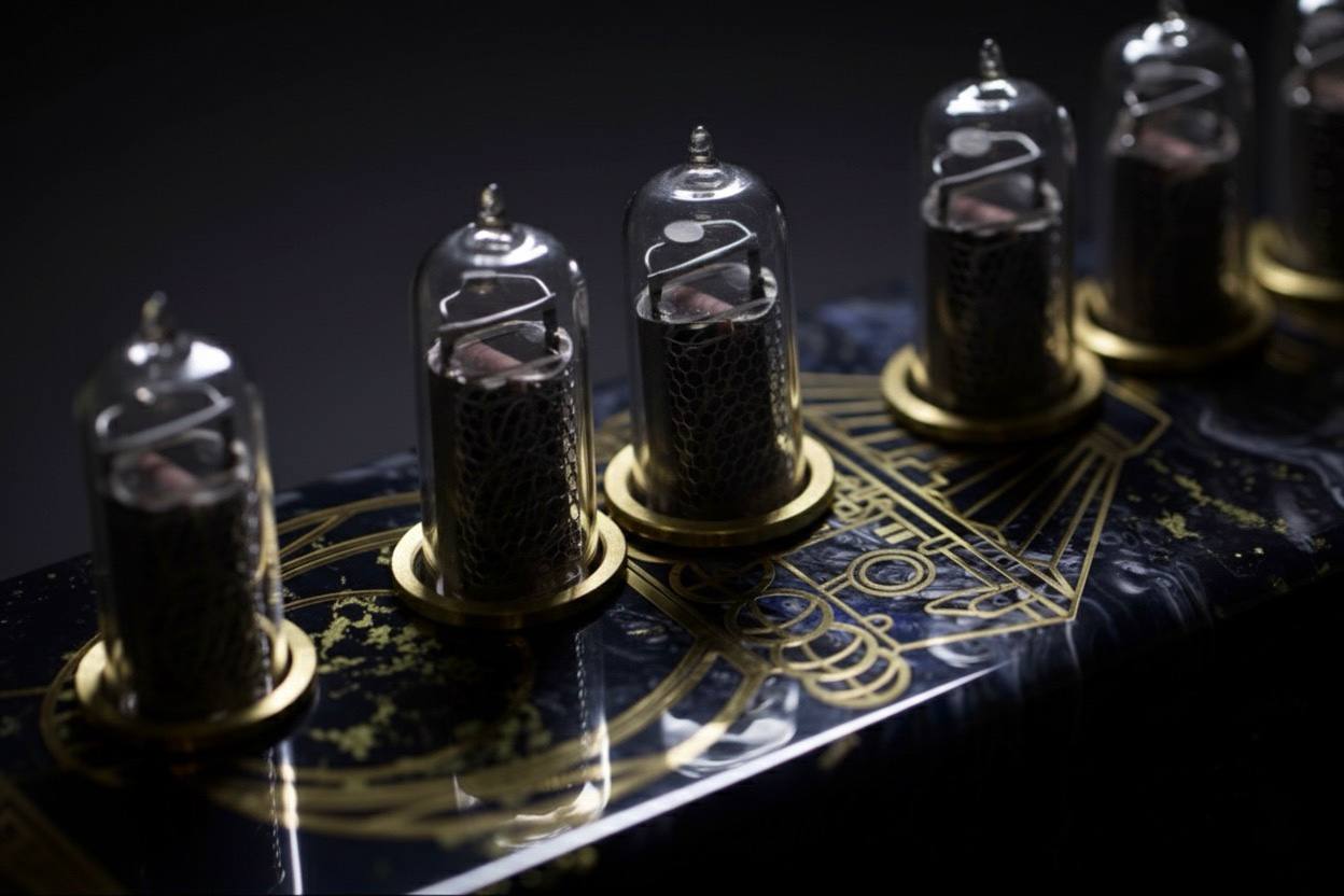 Galaxies: Gagarin nixie clock