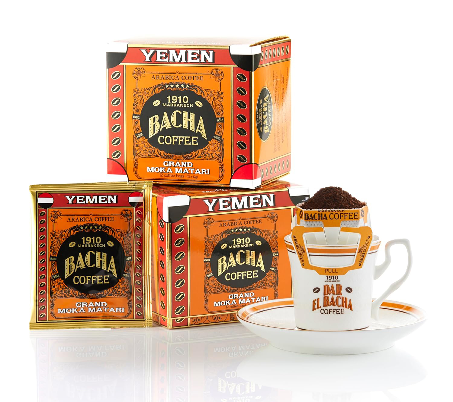 コーヒー Bacha Coffee Grand Moka Matari 250g GRAND MOKA MATARI COFFEE - Dasi Frères
