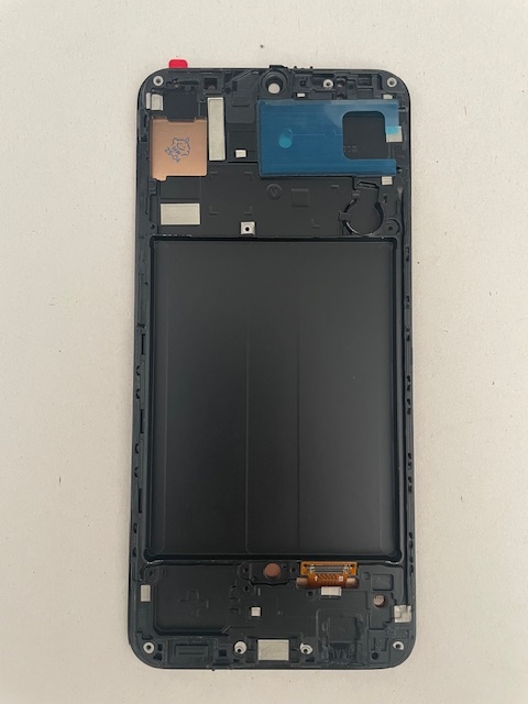 Дисплей с тачскрином Samsung (Самсунг) A305 / A30 / A505 / A50 OLED в рамке черный полный экран