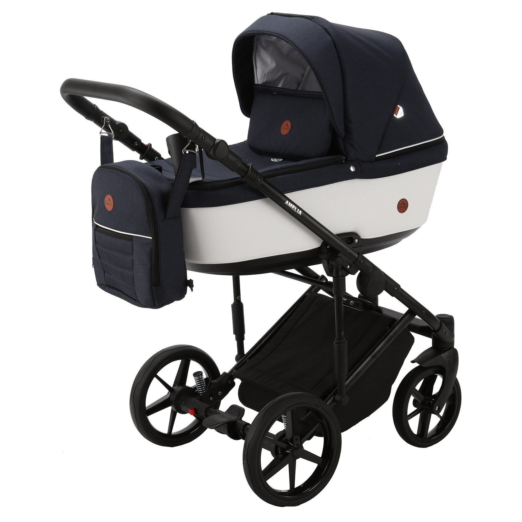 Коляска Adamex Amelia 2 в 1 - AM240 – Официальный Дилер!