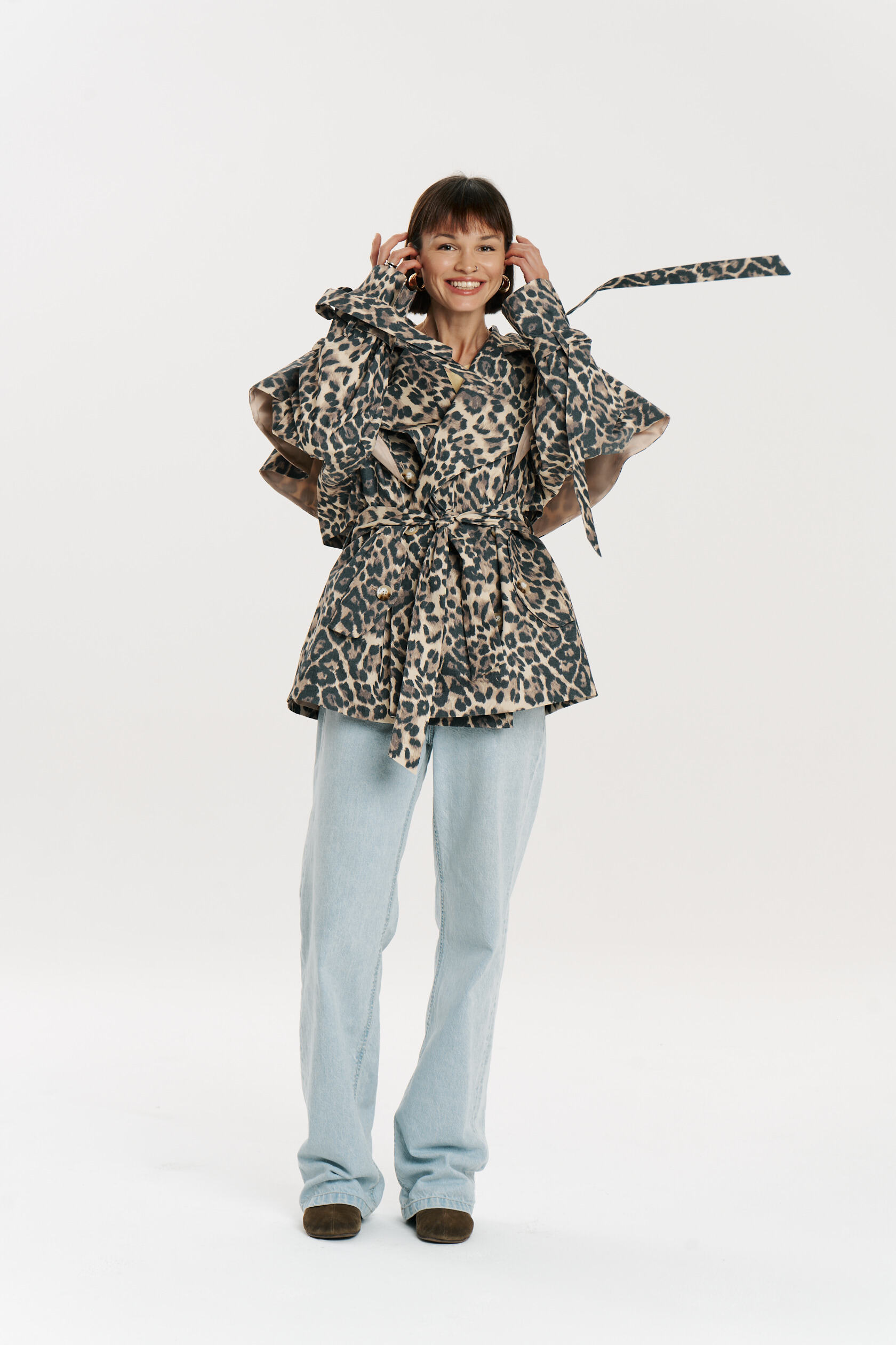 Тренч леопард