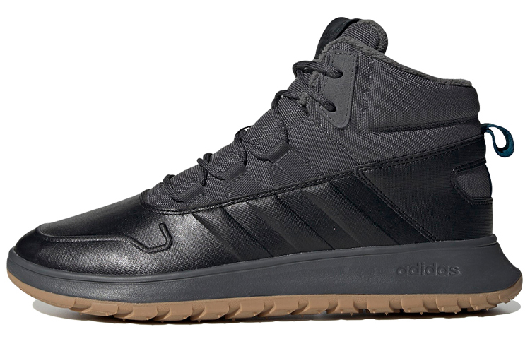 Adidas Neo Fusion Storm Vintage Basketball Shoes Men Mid-Top Black