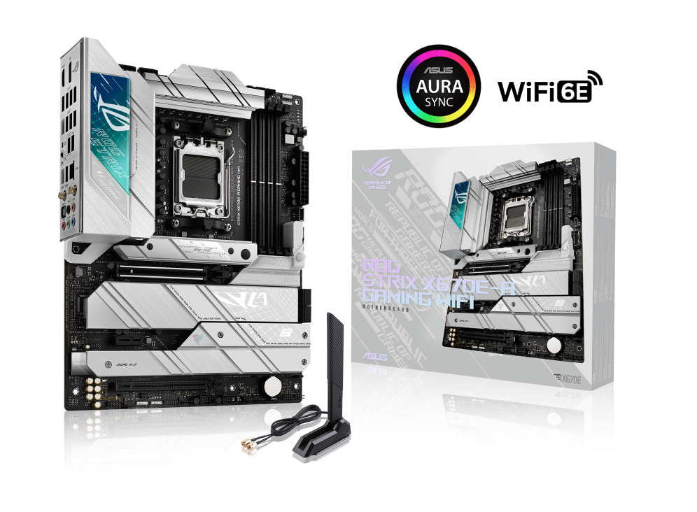 Asus x670e a gaming wifi. ASUS ROG Strix x670e-a Gaming WIFI. AMD am5: ASUS ROG Strix x670e-e Gaming. X670e e Gaming WIFI. Aura sync.