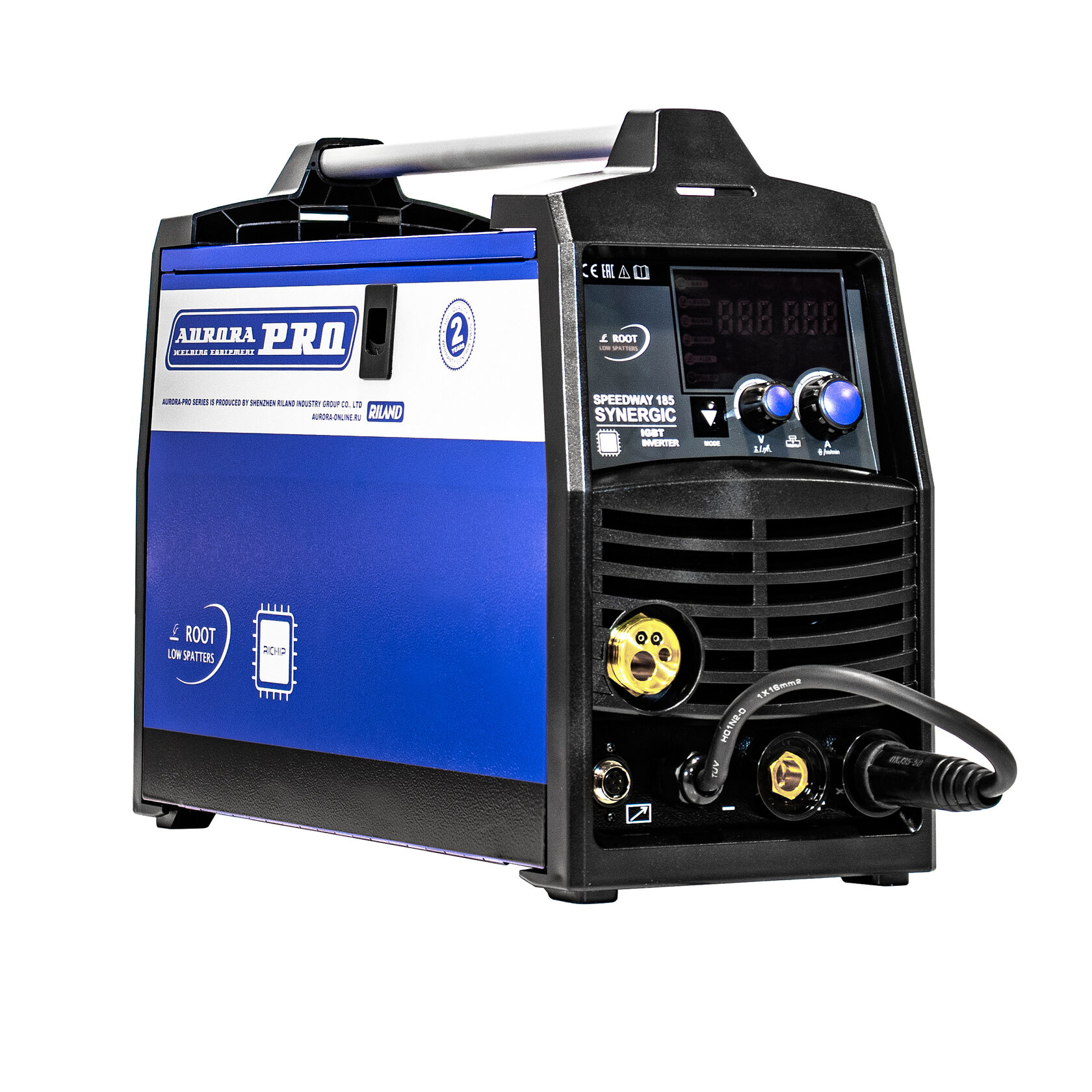 Инвертор сварочный AuroraPRO SPEEDWAY 185 SYNERGIC MIG