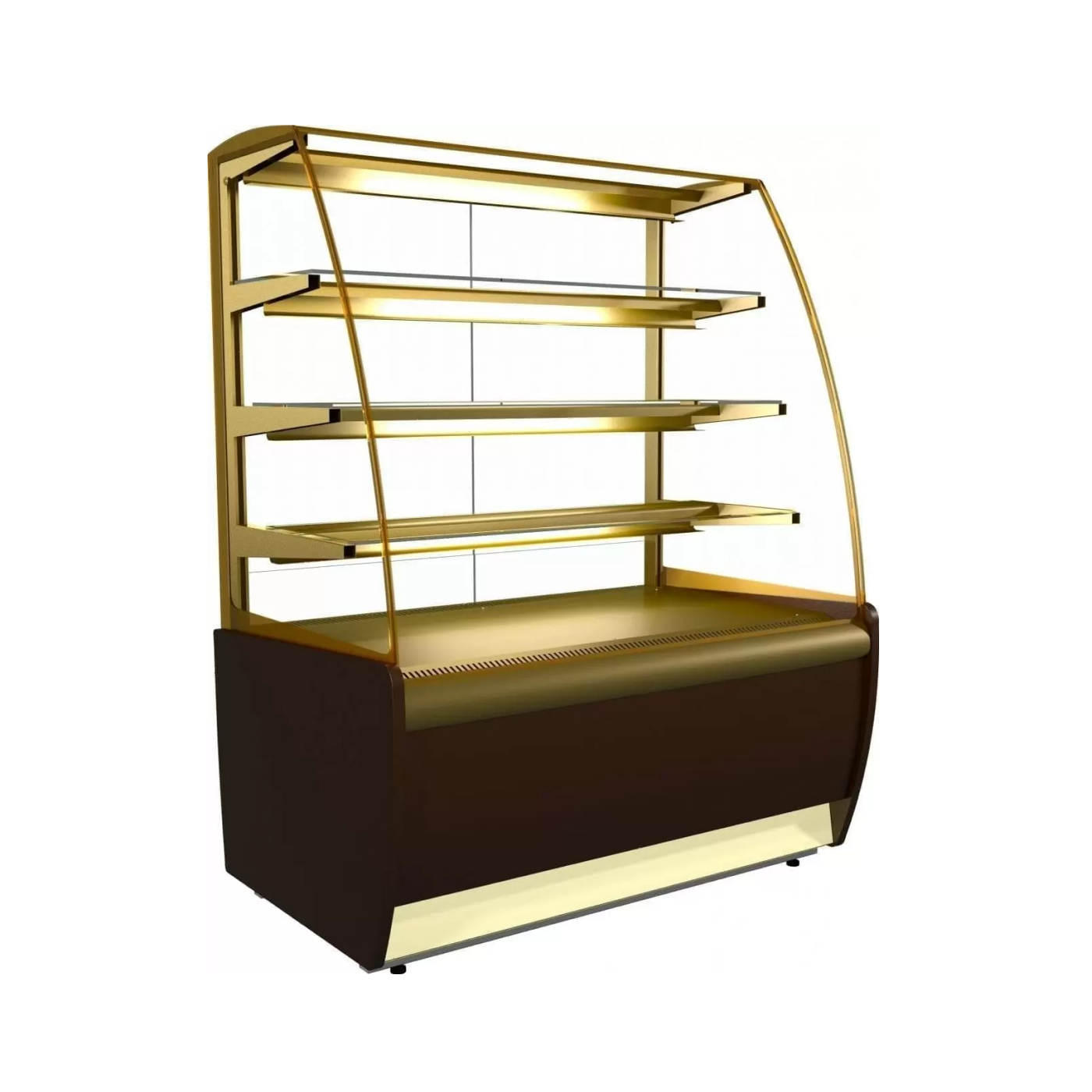 Витрина холодильная кондитерская Полюс K70 VM 0,9-1 0012-0109 (ВХСв-0 ...