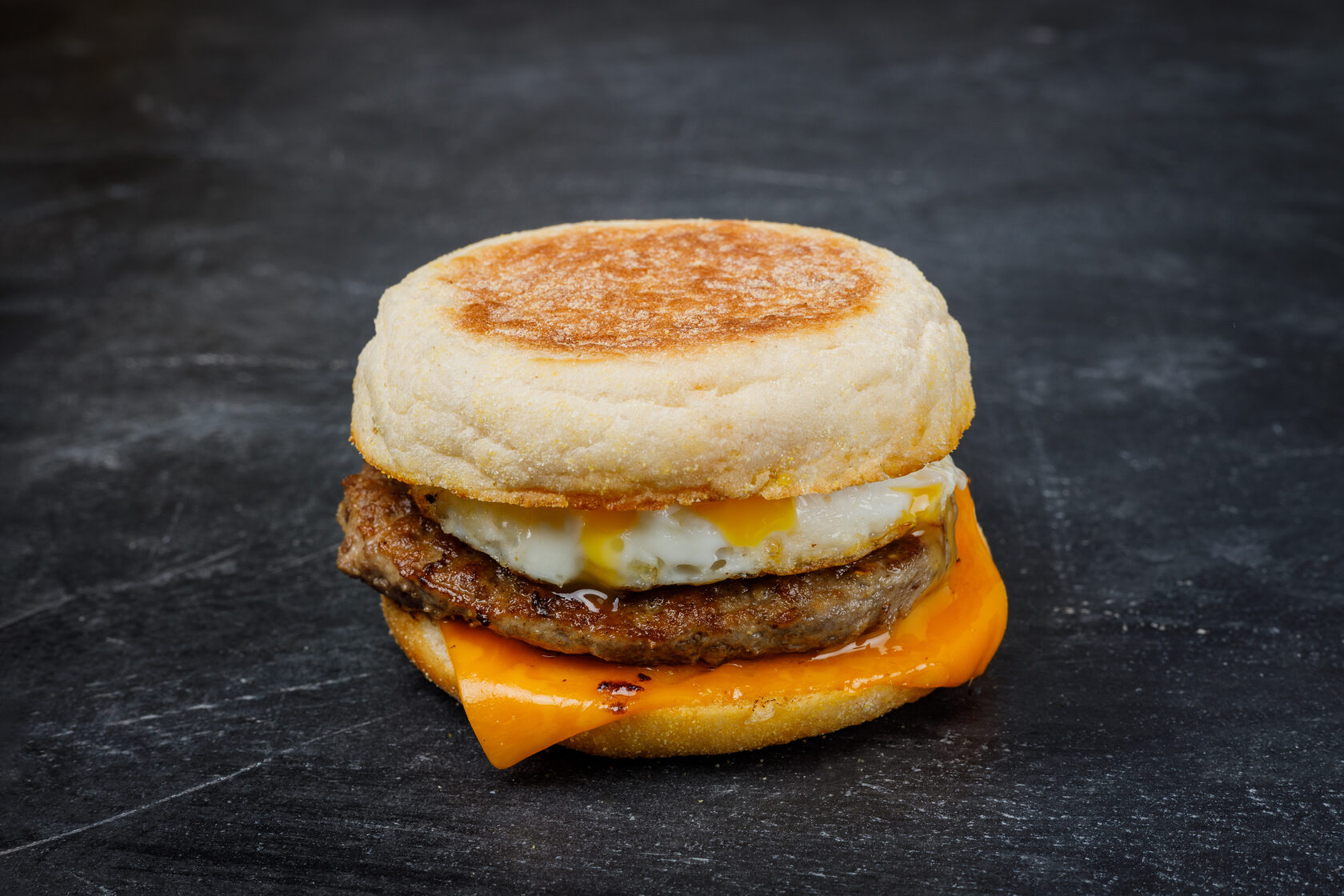 Маффин с яйцом и свиной котлетой рецепт. Булочка для маффина. english muffin.