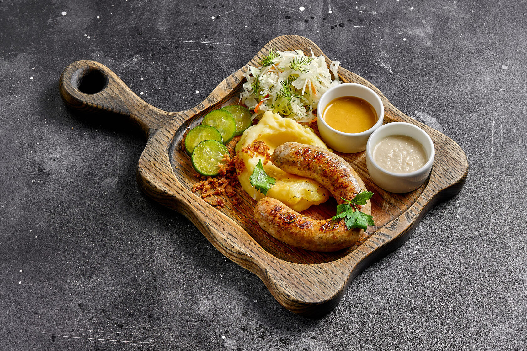German pork sausages
