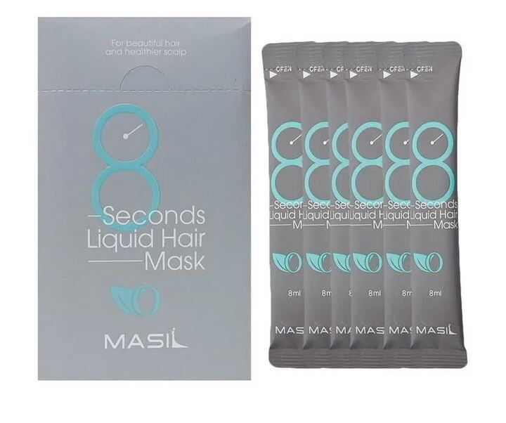 Masil 8 seconds Liquid hair Mask 8ml. Маска для волос masil 8 seconds Salon hair Mask 8 мл 20 шт. Экспресс-маска для объема волос masil 8 seconds Salon Liquid hair Mask. Masil маска-экспресс для объема волос - 8 seconds Liquid hair Mask, 8мл*20шт.