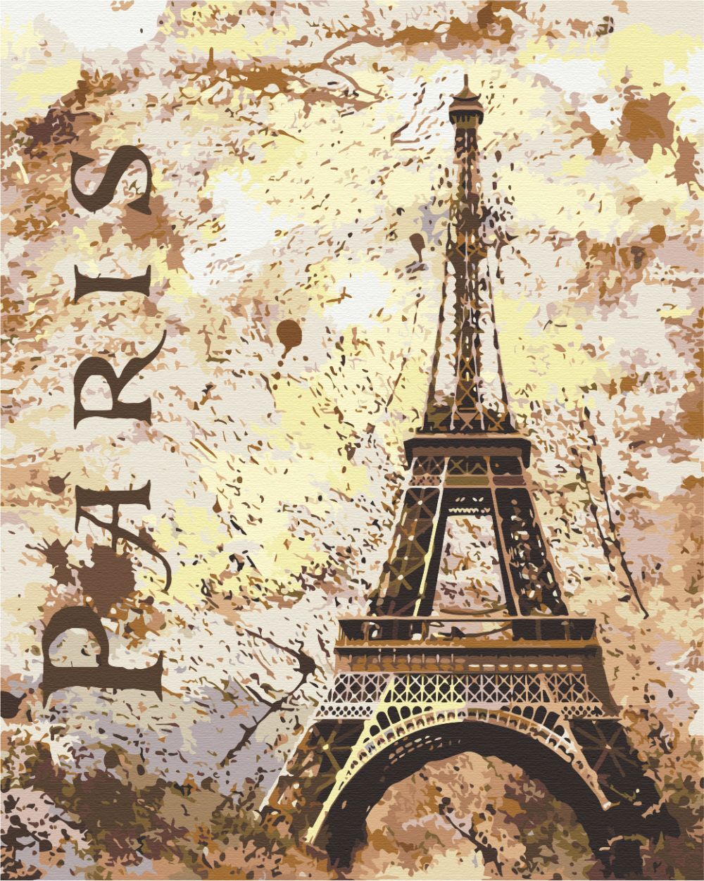 Фреска Франция эльфивая башня