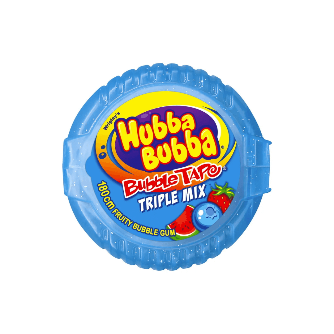 Hubba Bubba Bubble Tape Sour Blue Raspberry