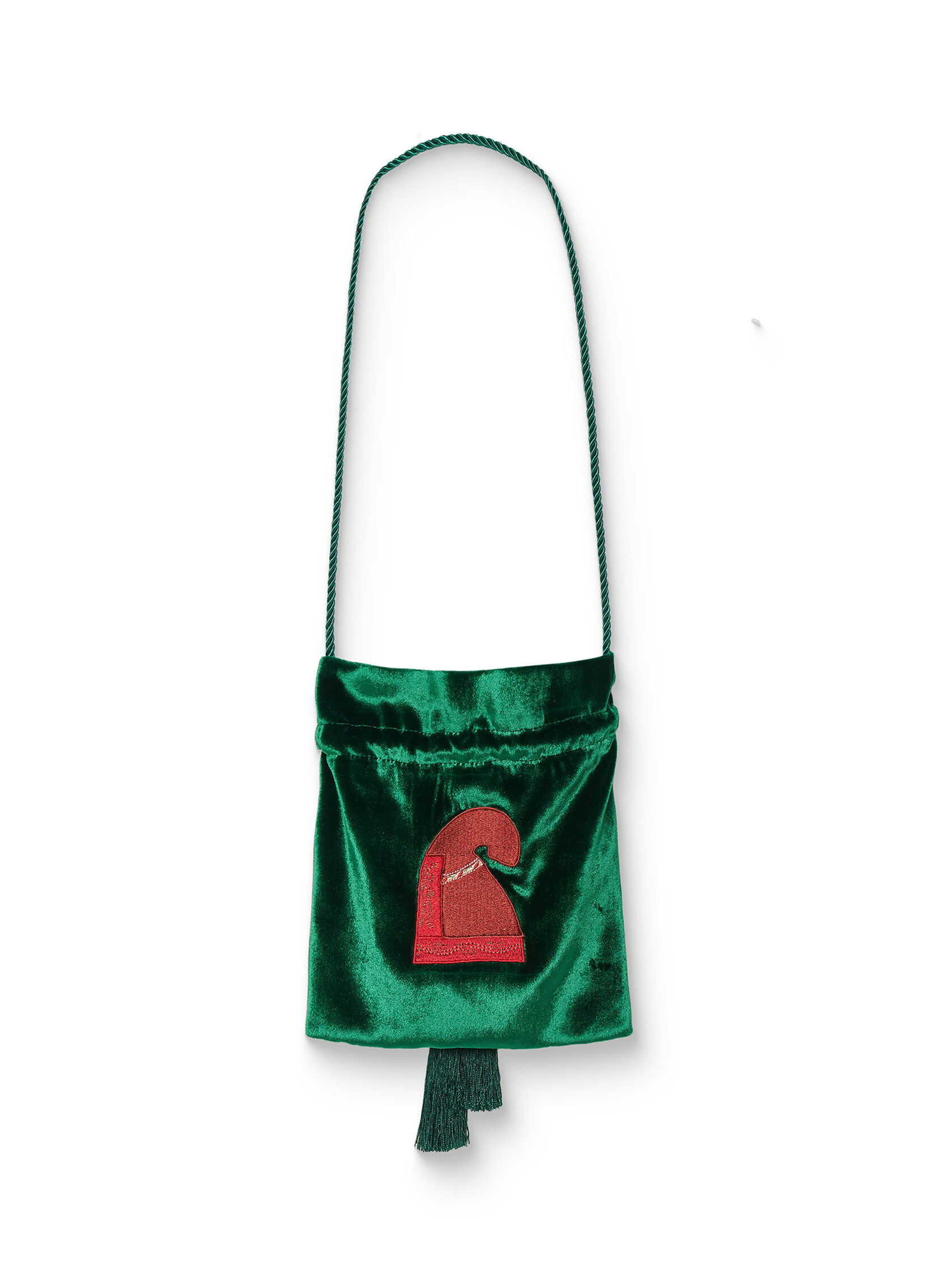 СУМКА-МЕШОЧЕК ИЗ БАРХАТА