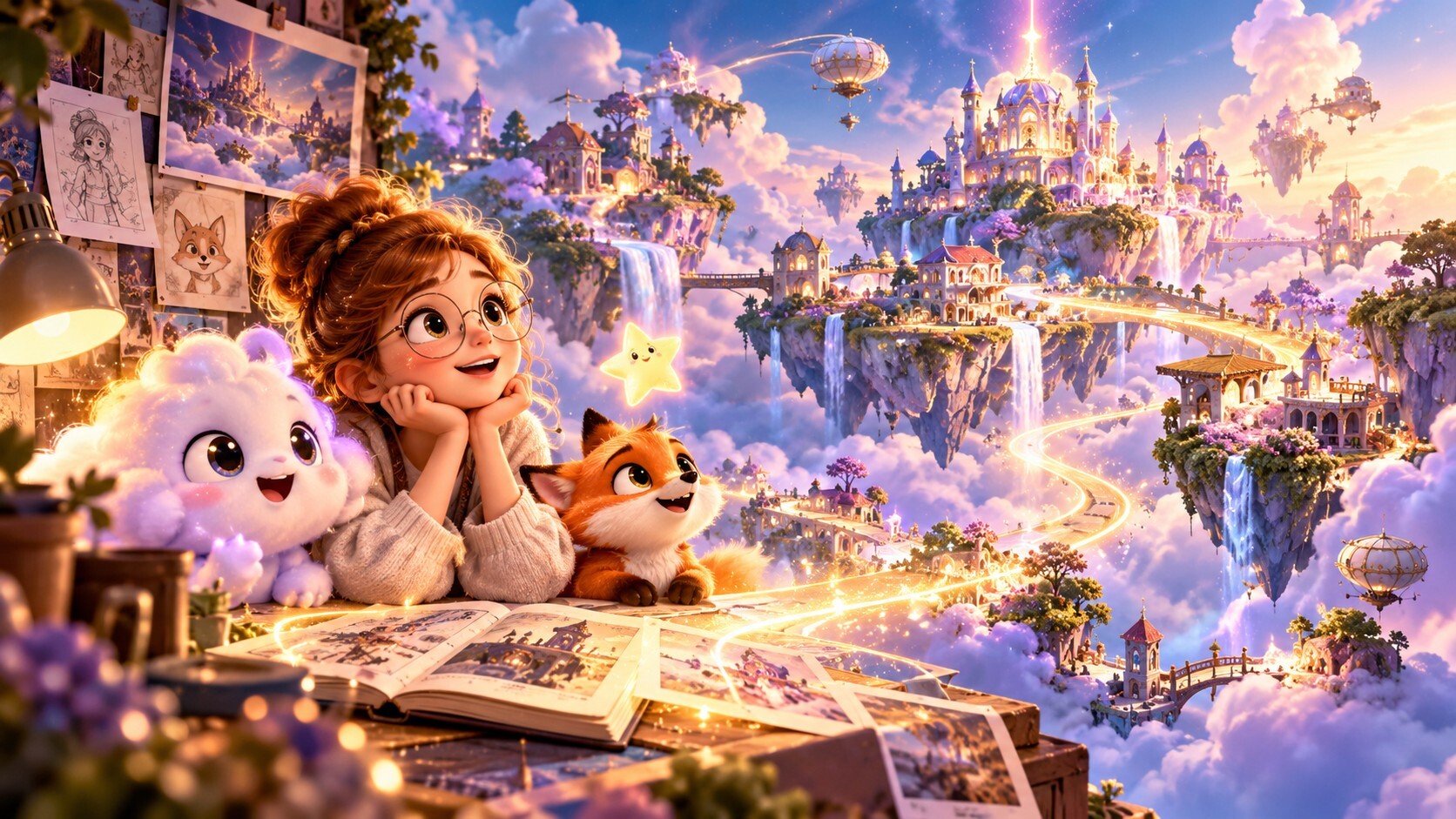 Волшебный мир мультфильмов