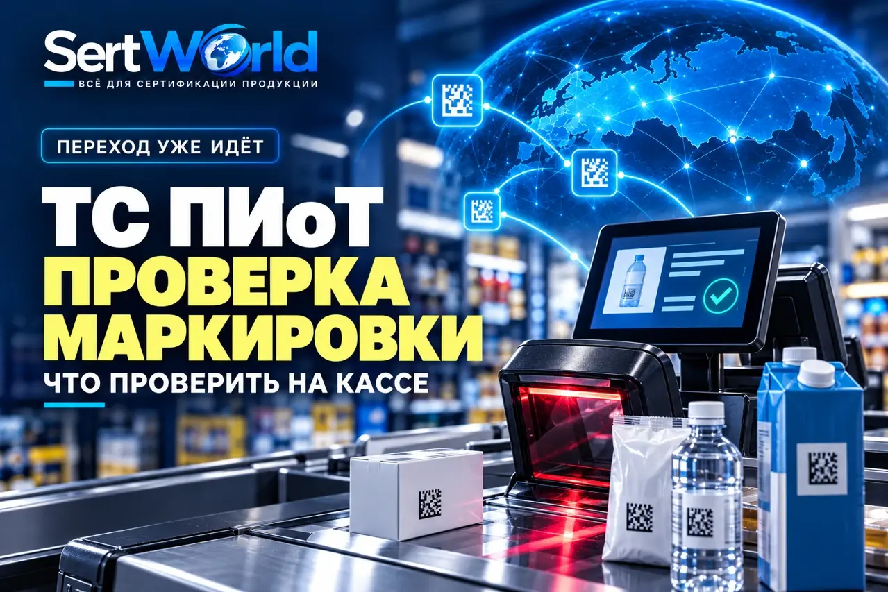 ТС ПИоТ на кассе: что проверить при отключении прежнего способа проверки маркировки — SertWorld