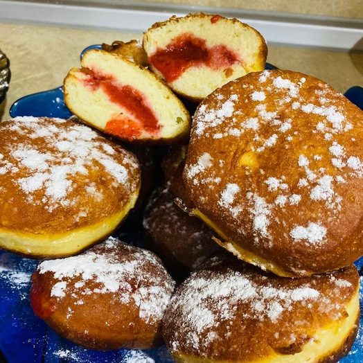Пончики с начинкой ученицы Светланы Клочан