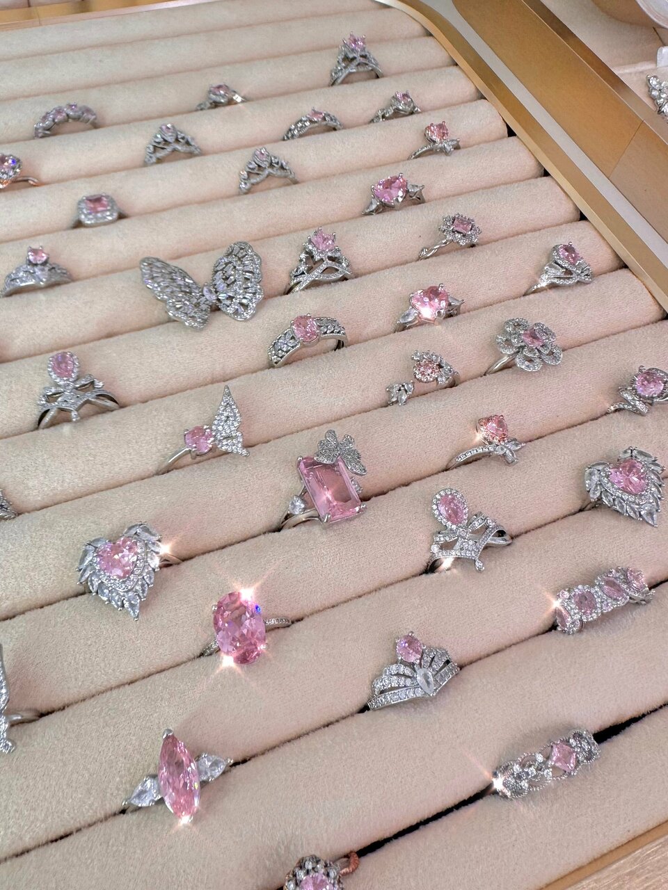 Кольца с розовыми камнями в Angelic Bless Store в СЕНО