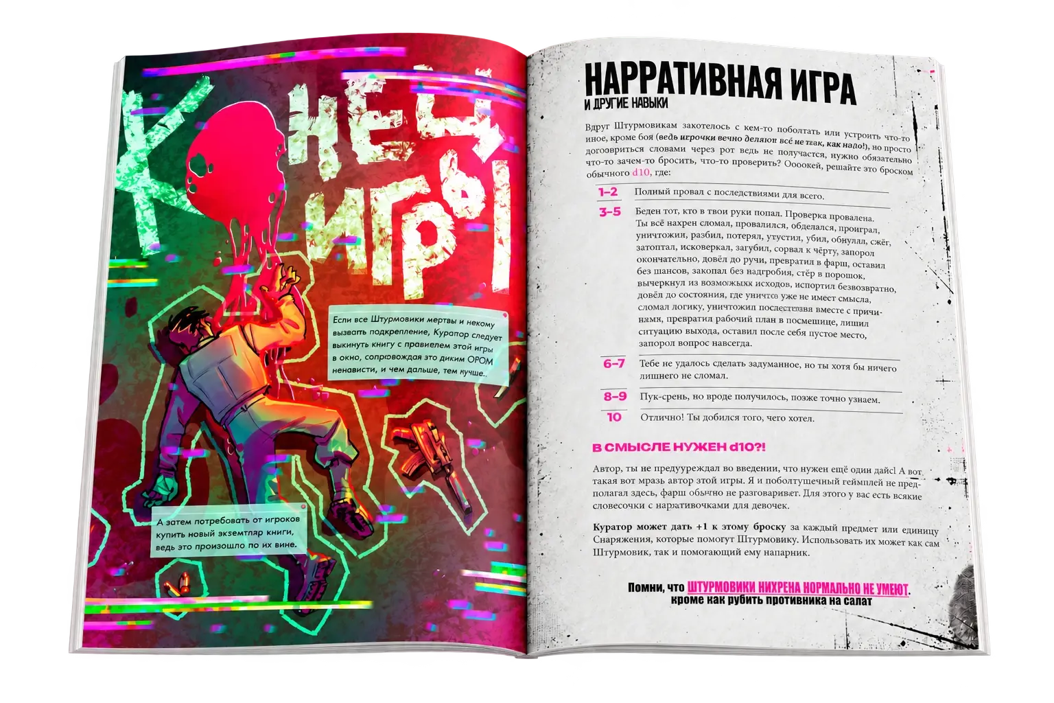 Когда всё закончилось — разворот книги