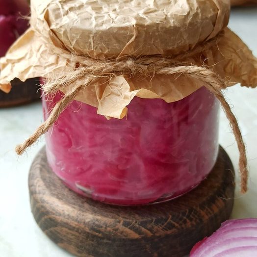 Луковое конфи ученицы Натальи Любецкой