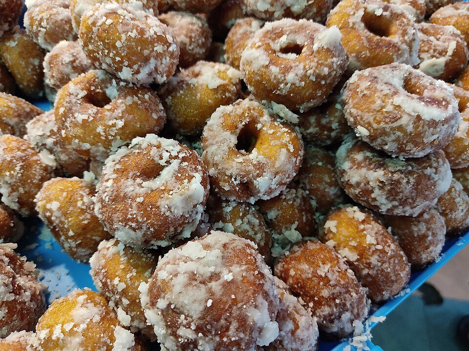 Сладкие кольца kuih keria