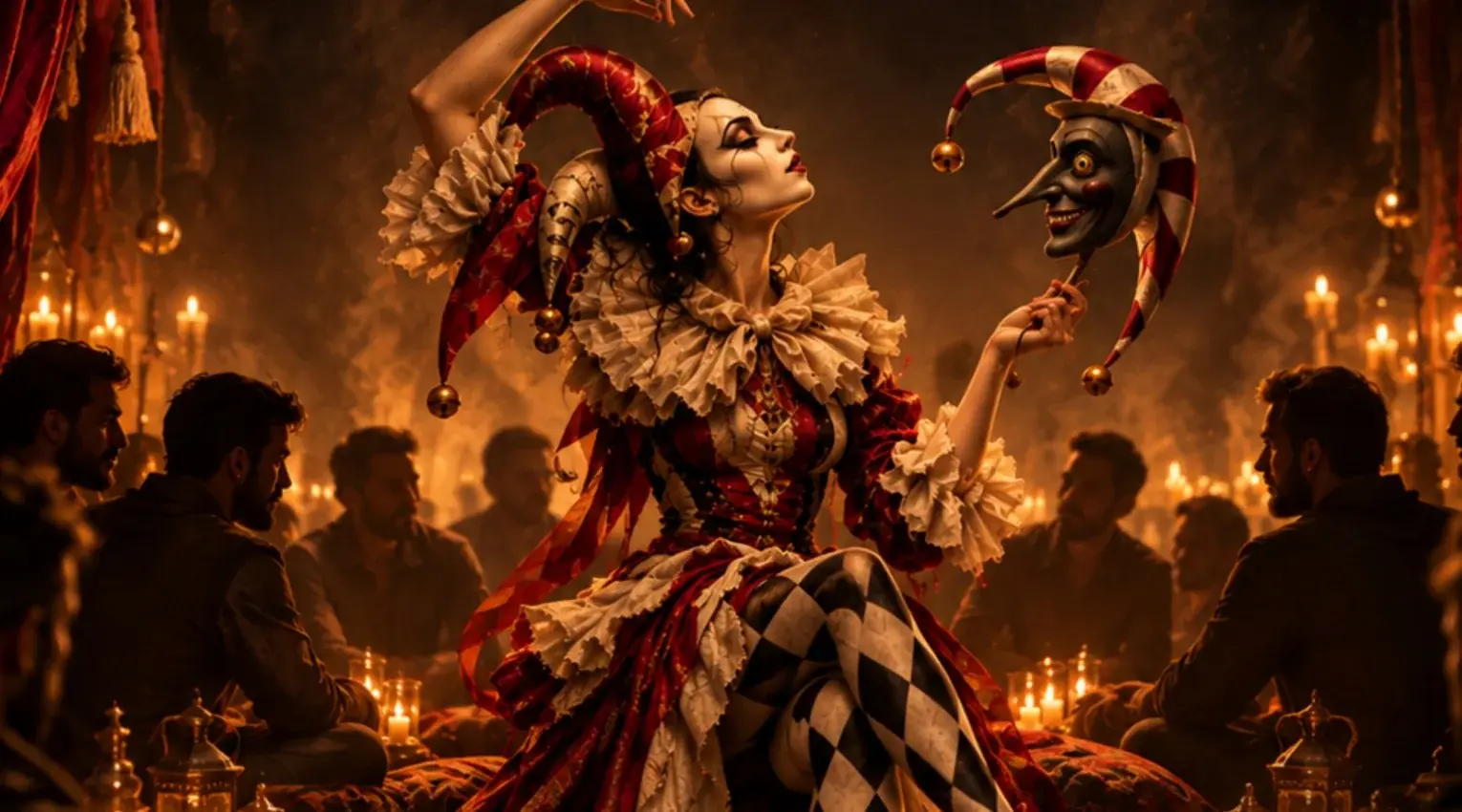Визуальная тема ретрита La Commedia