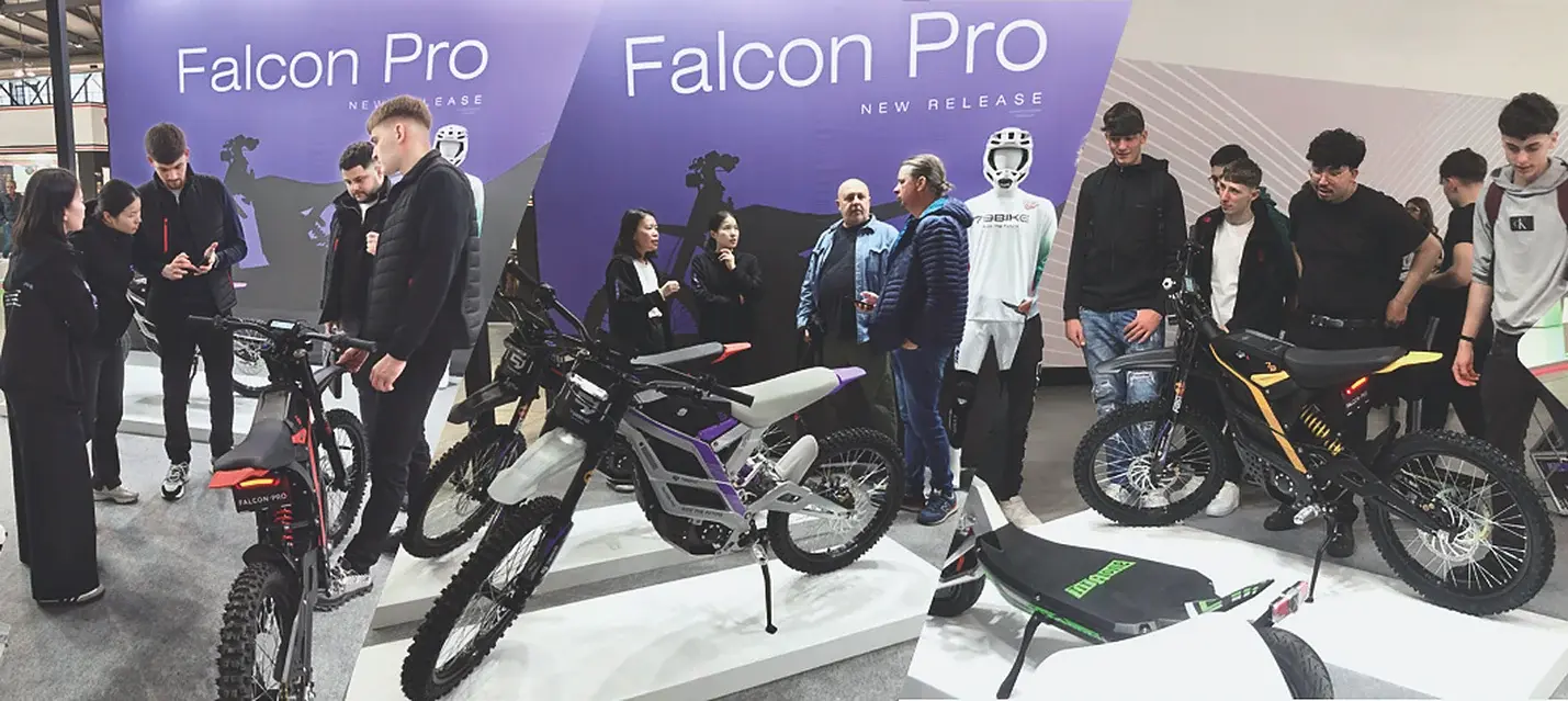 Стенд 79BIKE «Falcon Pro — New Release» на выставке EICMA в Милане