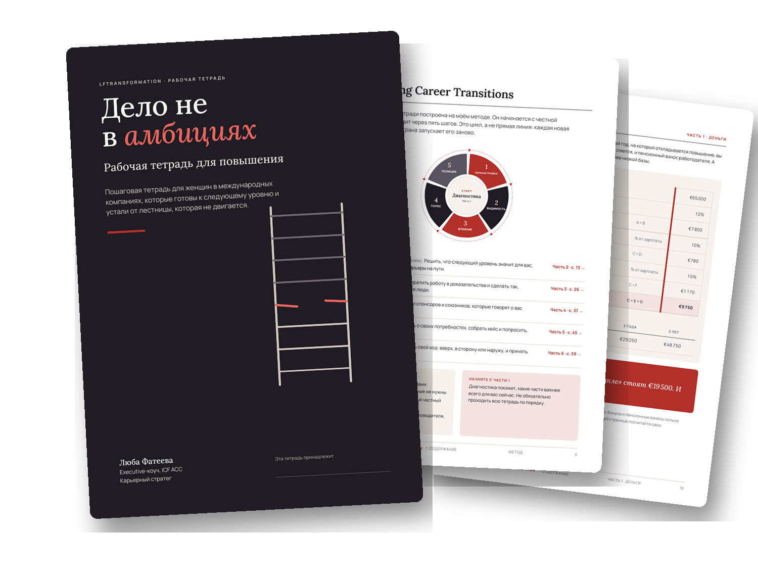 Бесплатная рабочая тетрадь · Дело не в амбициях
