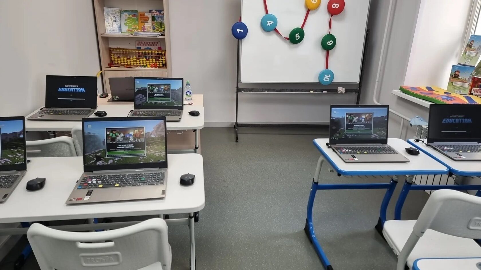 Liberty School, филиал Сокольники, Майнкрафт на ноутбуках