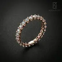 Кольцо U-Prong, «дорожка» — фото 4