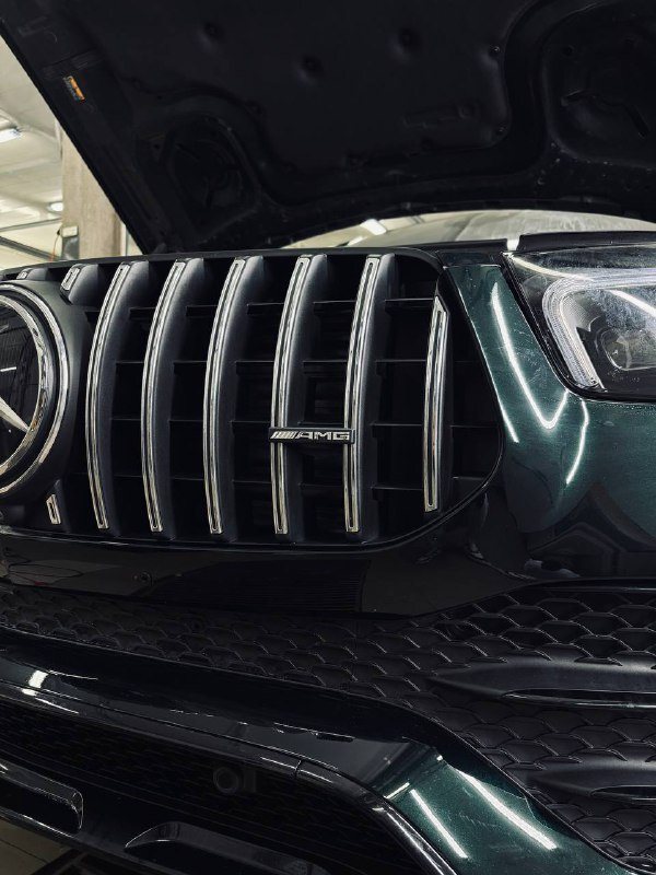 Mercedes-Benz GLE — оклейка зон риска