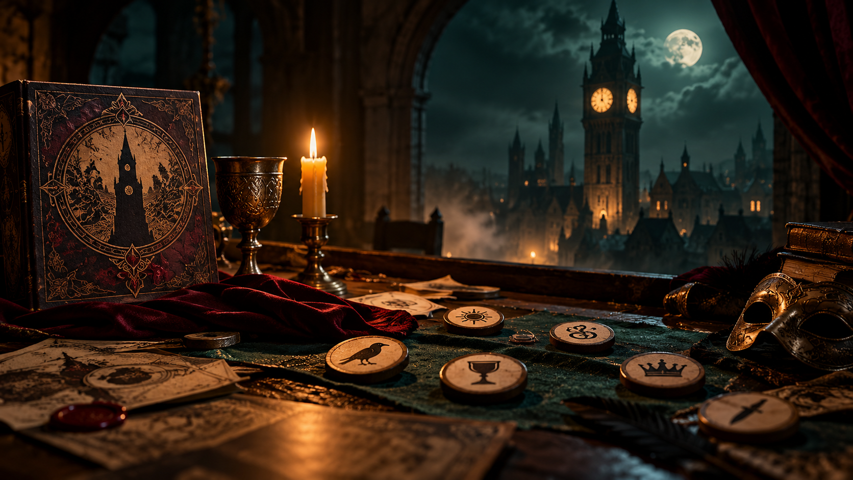 Игра «Кровь на Часовой башне» — атмосферная игра с ведущим