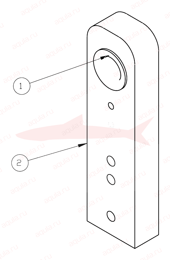 Morgana DigiBook 450 A0105050-01 Ass. piatto supporto fresa — схема деталей
