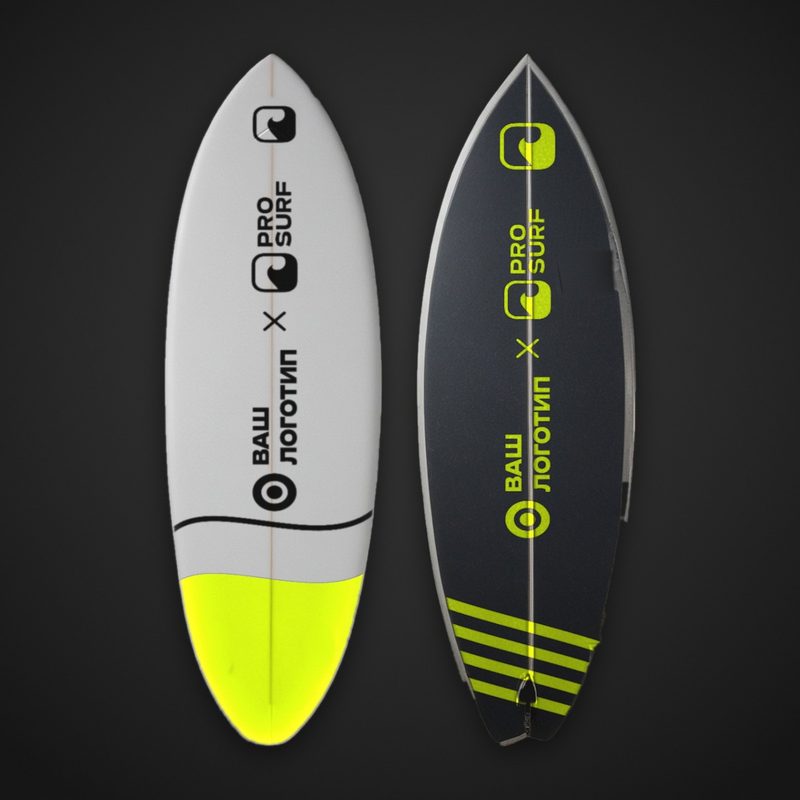Доски с логотипом — пример корпоративного мерча ProSurf