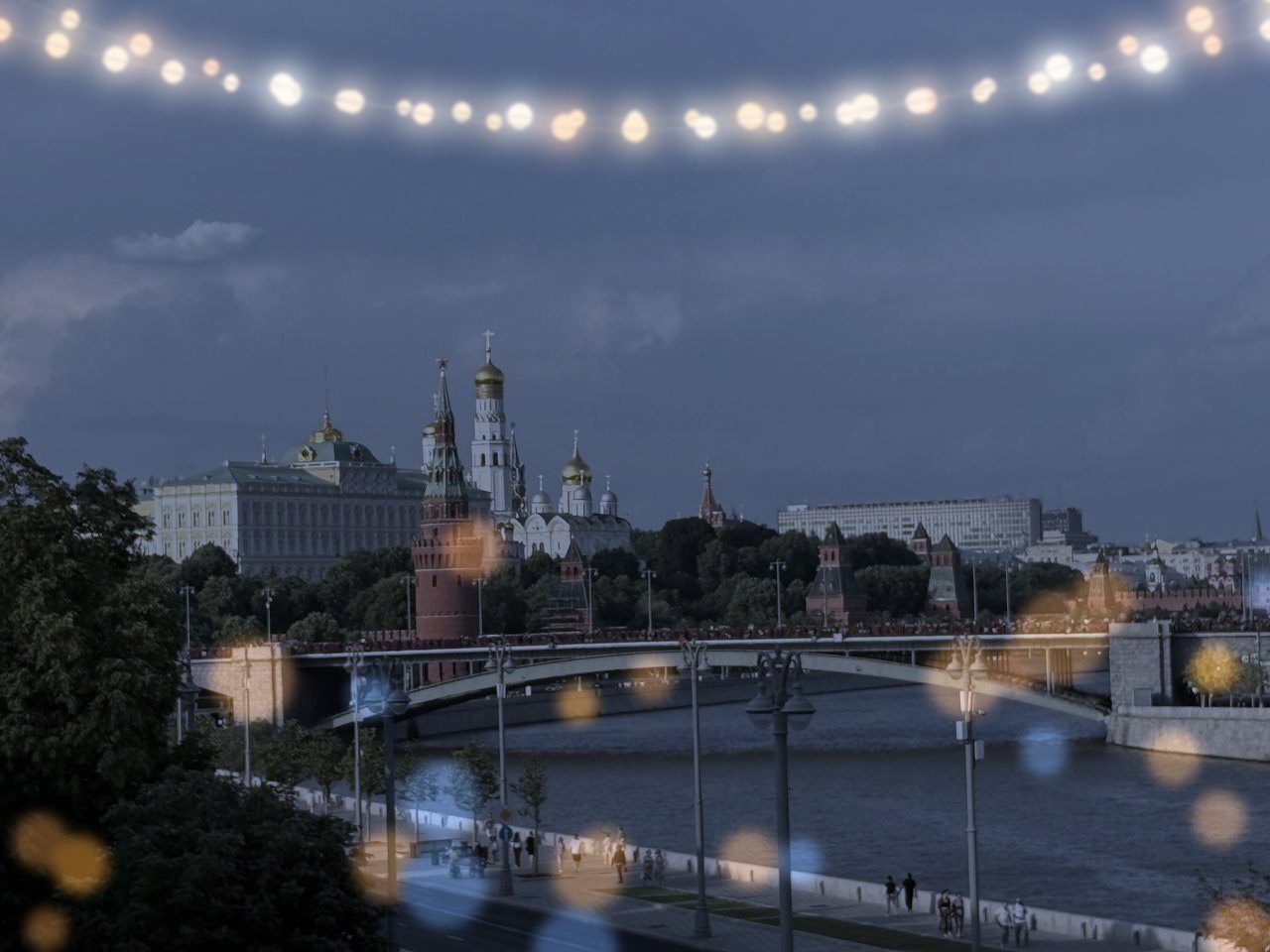 Москва в декабре